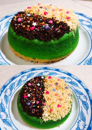 Foto resep Bolu kukus Pandan & Susu'Santan