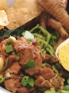Foto resep Mi ayam Hijau Lemonilo