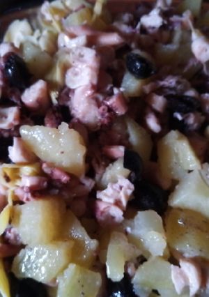 Foto di Polpo patate carciofini