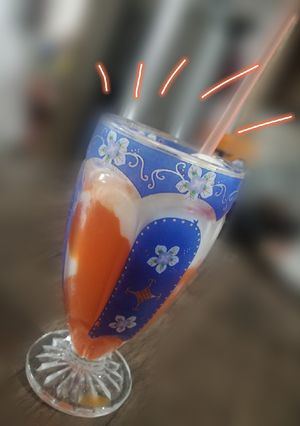عکسی از دستور آب هویج بستنی 😍