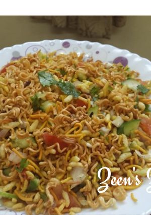 A picture of Maggi Bhel.