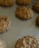 Galletas de avena y pasas