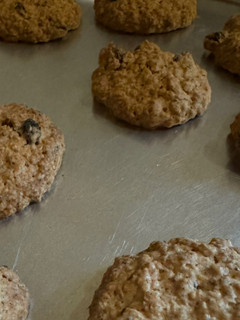 Una foto de Galletas de avena y pasas
