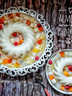 Foto resep Almond Pudding