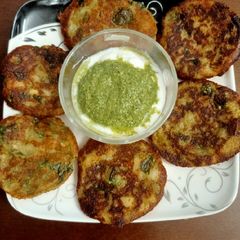 A picture of Chutney Paneer Roasties.