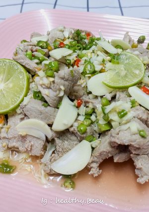 รูปของ (คลีน)หมูมะนาว