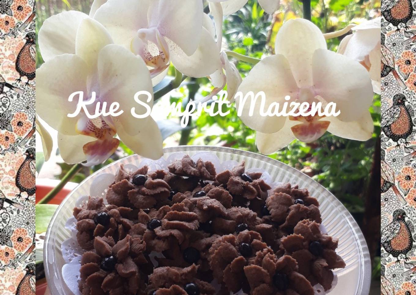 Kue Semprit Coklat Maizena