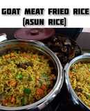 GOAT MEAT FRIED RICE (ASUN RICE)