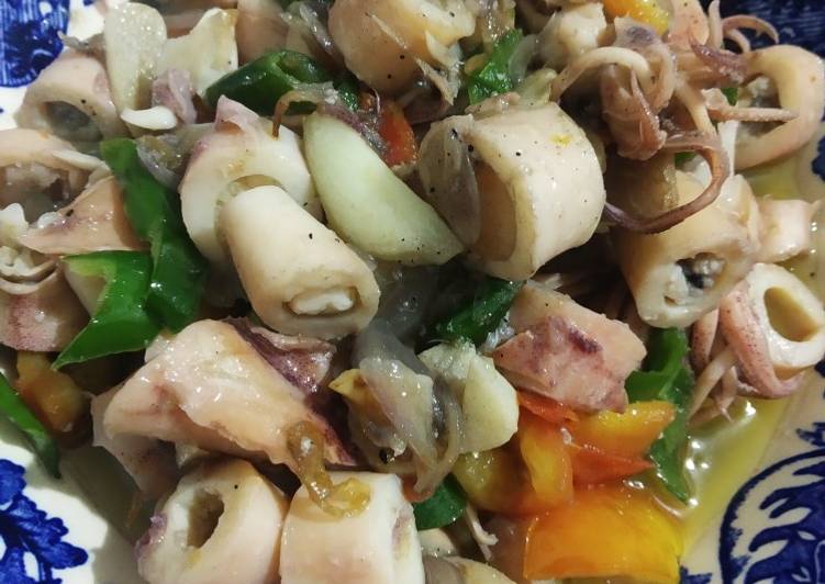 Resep Tumis cumi asin yang Lezat Sekali