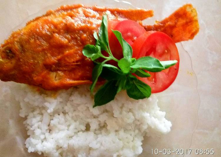 Resep Kakap saus tomat, Lezat Sekali