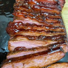 A picture of Honey glazed brisket!.