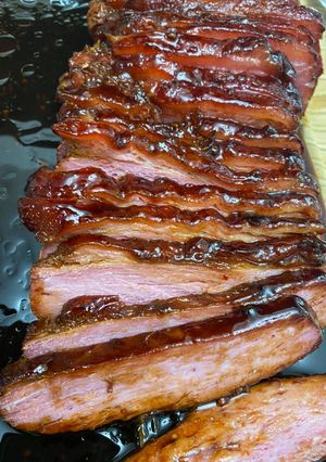A picture of Honey glazed brisket!.