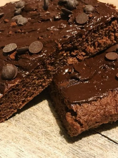 Una foto de Protein chocolate cake
