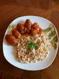 Smyrna-Style Soutzoukakia with Politiko Atzem Pilaf
