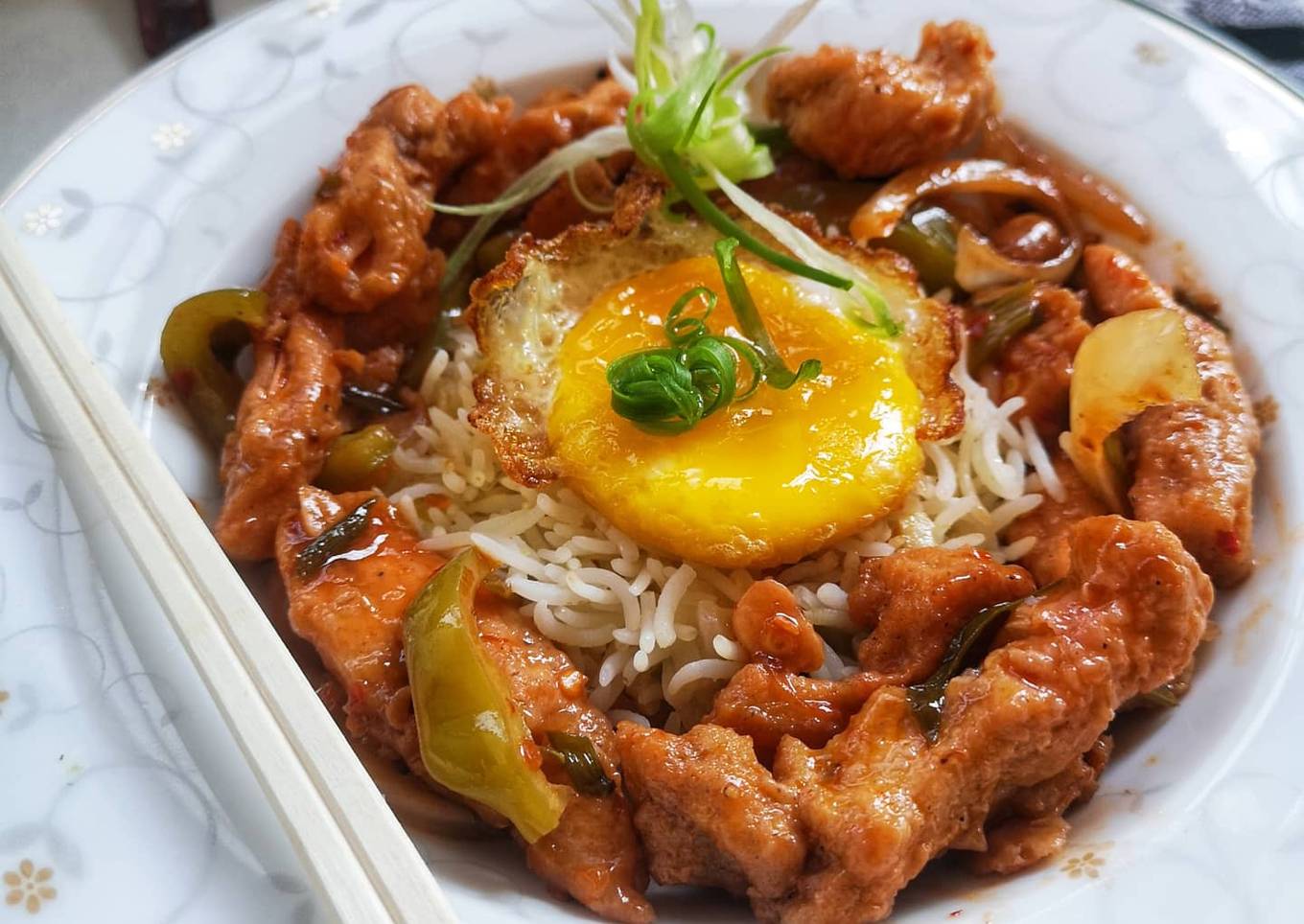 Chicken chilli Schezwan