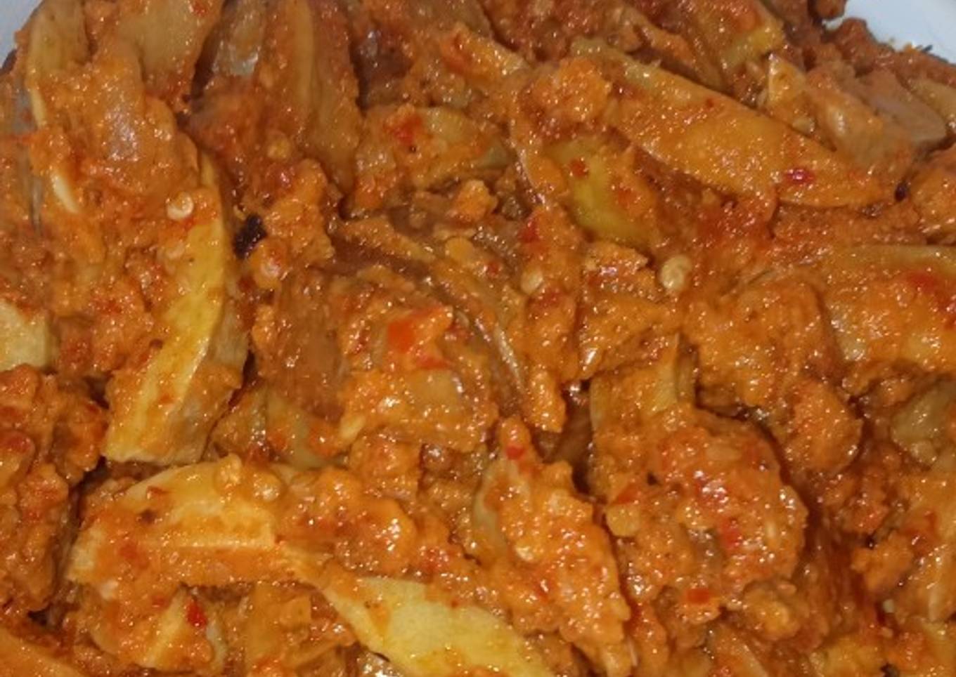 Sambel jengkol super pedas