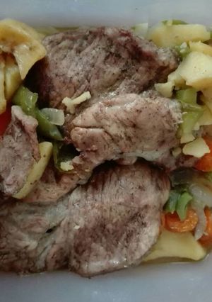 Φωτογραφία της συνταγής Μπριζόλα στα μικροκύματα