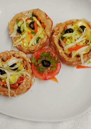 A picture of Italian flavour oats basket.