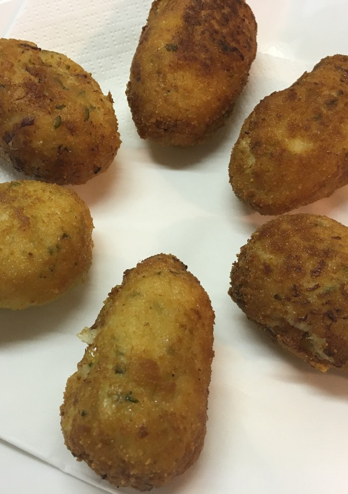 Una foto de Croquetas de bacalao