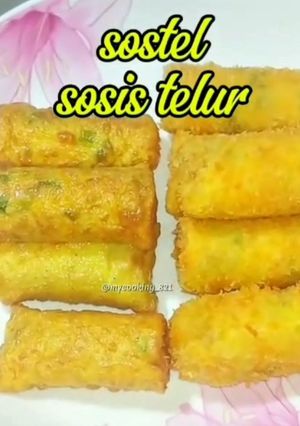 Foto resep Cara Membuat Sostel Atau Sosis Telur Mudah Dan Ide Jualan
