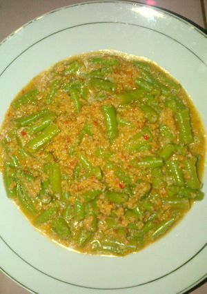 Foto resep Tumis Kelapa Kacang Panjang