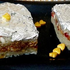 A picture of Sandwich Lauki Halwa.