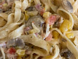 Tagliatelle con verduras