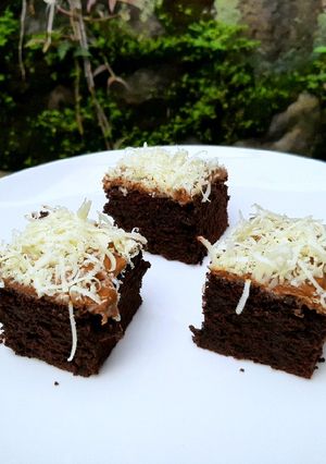 Foto resep Chocolate Brownies Mocca Buttercream