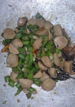 Foto resep Tumis buncis bakso
