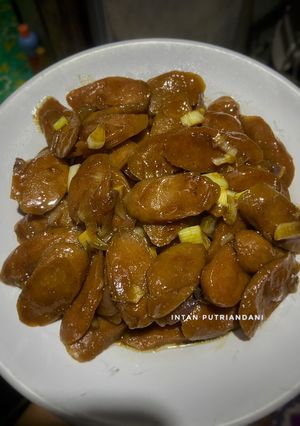 Foto resep Sosis ayam saus tiram