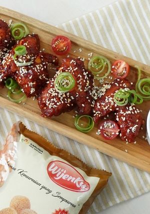 Foto resep Korean Spicy Fried Chicken / Ayam Goreng Korean