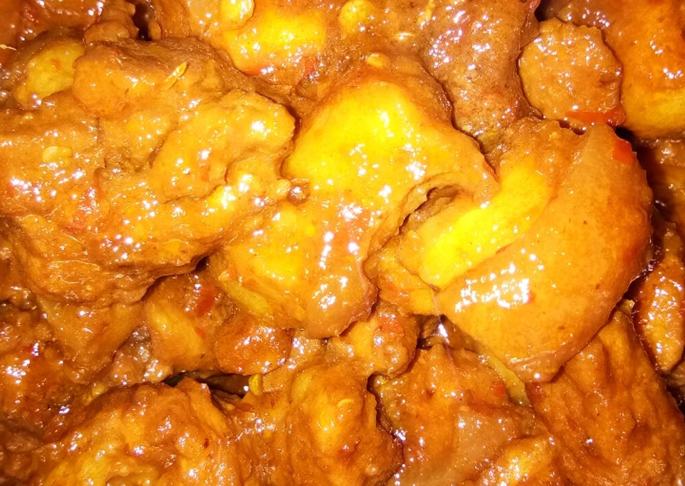 Rendang babi #Masakan Rumahan