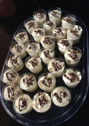 Una foto de Tiramisú en copitas