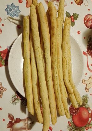 Gluténmentes banya újj (grissini) recept fotója
