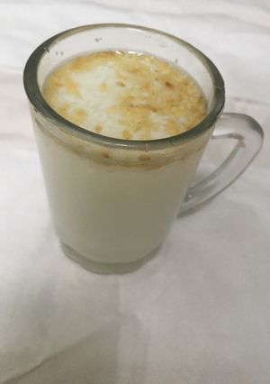 صورة لوصفة سحلب بالنشا ☕️ (مع البعض من فوائده)