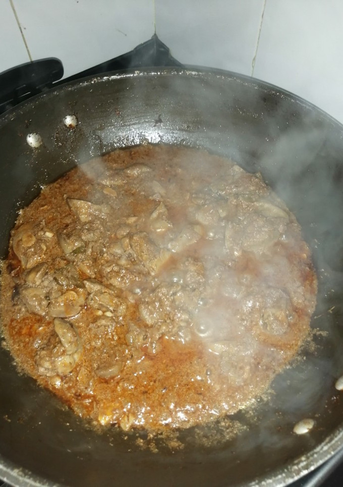 Una foto de Higadillos de pollo, rápida