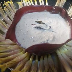 A picture of Banana flower chutney.