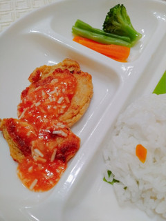 Foto resep Beef steak (patty) saus keju tomat MPASI 11m+