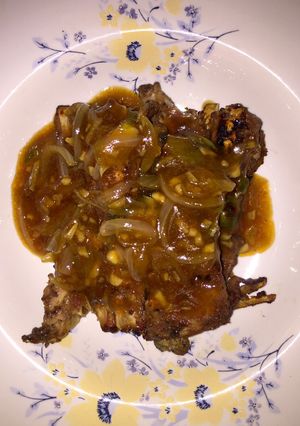 Foto resep Iga kambing bakar saus steak