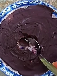 Una foto de Desayuno frutas del bosque/chocolate