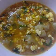 A picture of Seblak aci.