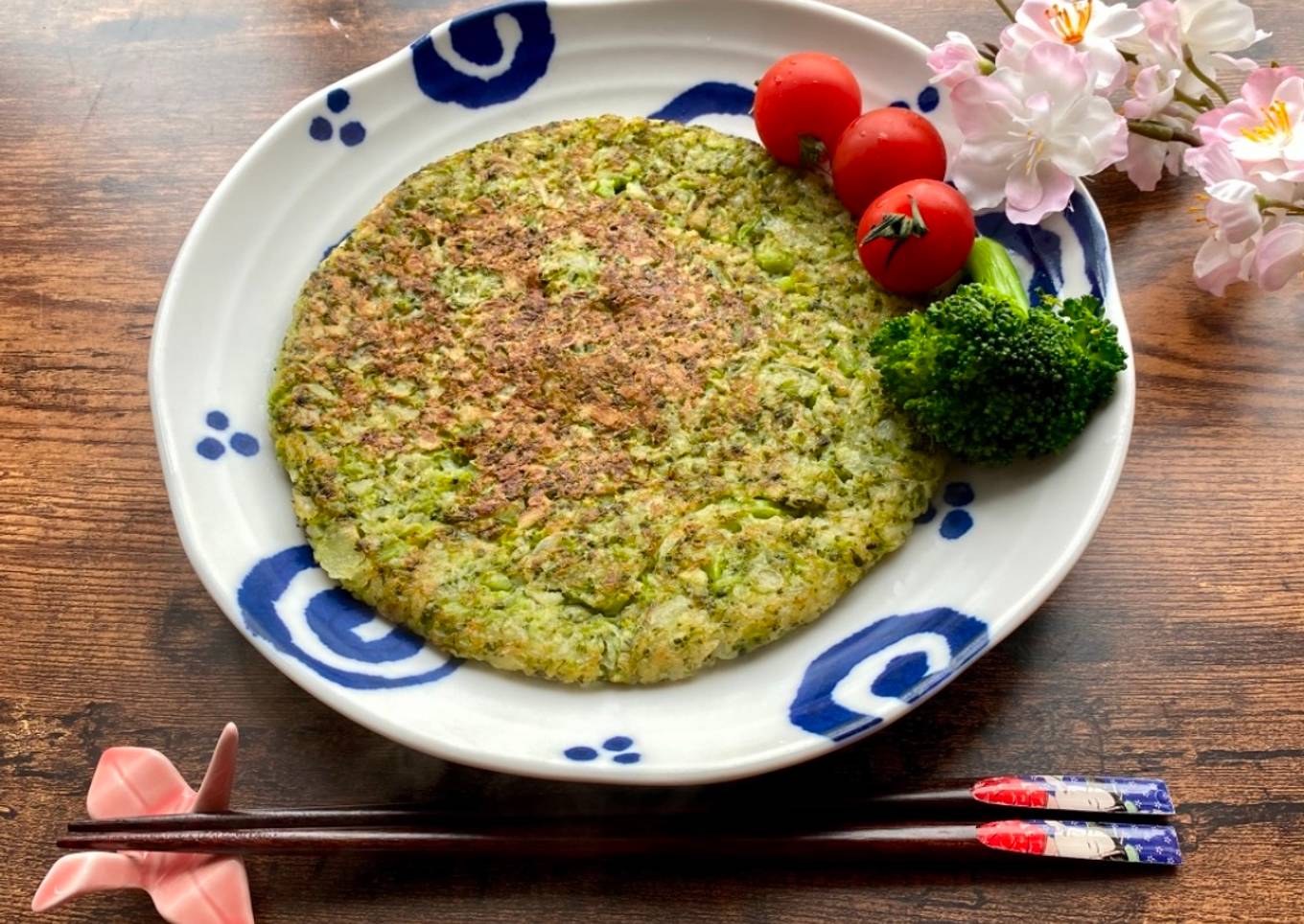 Broccoli and Potato Cake