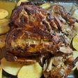 Pollo con papas al horno
