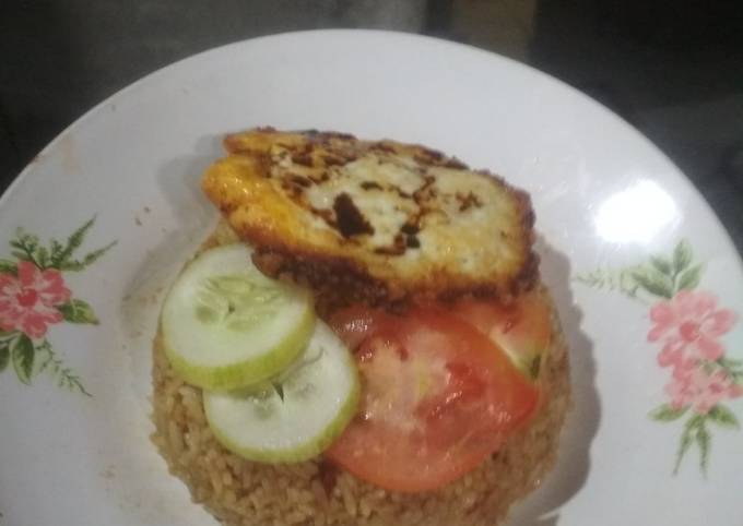 Nasi goreng rumahan tapi mirip dgn restoo