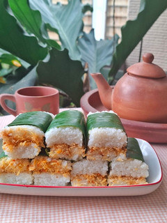 Foto resep Ketan Lapis Abon