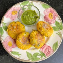 A picture of Sweet Potato 🍠 & Poha Cutlet.