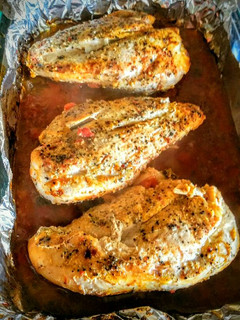 A picture of Quick Oven Chicken.