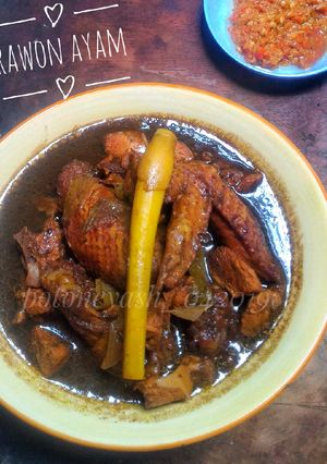 Foto resep (138).Rawon Ayam