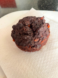 Una foto de Brownie de chía y zanahoria