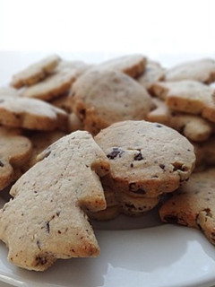 Una foto de Galletas de mantequilla con pepitas de chocolate